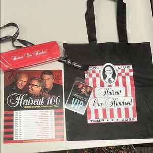 Haircut 100 Tour Merchandise Set 2025 US Tour